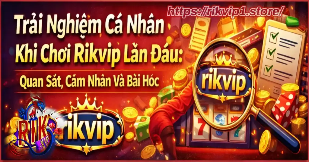 Trải nghiệm Rikvip lần đầu: Góc nhìn cá nhân, cảm xúc và những bài học rút ra 2025
