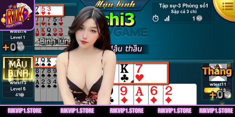 Các thế bài thắng chắc trong game mậu binh 