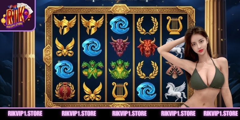 Hệ thống tích lũy jackpot nổ hũ Đại Chiến Hy Lạp đa tầng