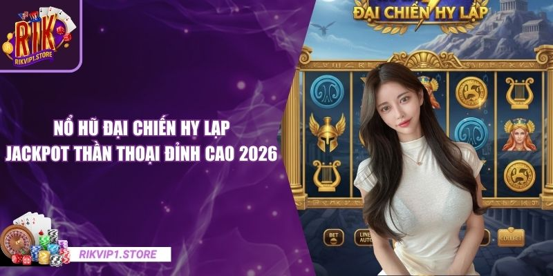 Nổ Hũ Đại Chiến Hy Lạp – Jackpot Thần Thoại Đỉnh Cao 2026