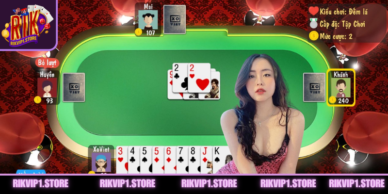 Hướng dẫn luật chơi tiến lên tính lá cho người mới